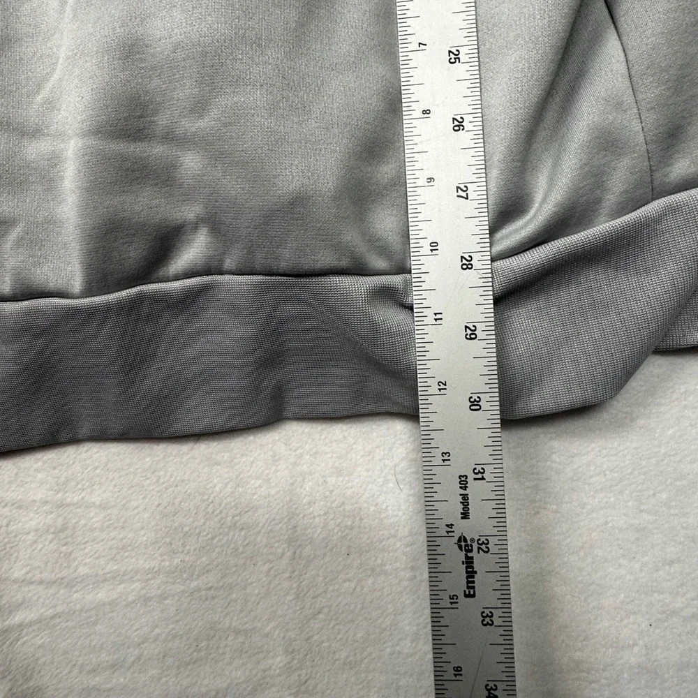 Nike Ohio State Buckeyes Gray‎ Full Zip Hoodie Jacket Men's L Dri-Fit